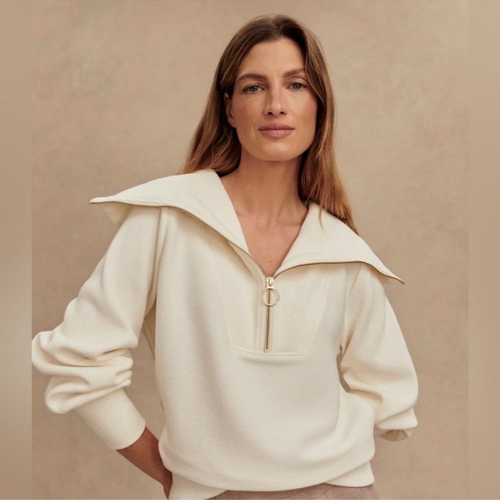 Varley Vine Half-Zip Sweatshirt NWT